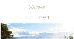 Desktop Screenshot of himalayanwildfibers.com